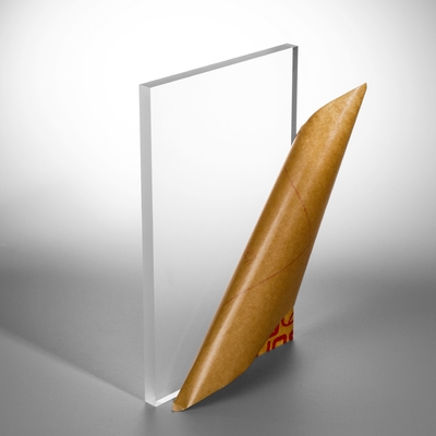 OLEG Piezas pequeñas para arte Forma personalizada Acrílico cortado a medida Resistente al impacto para barreras de seguridad