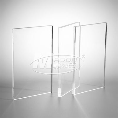 El plexiglás transparente helado de Pmma 1220x1830m m cubre la hoja de acrílico de 5m m