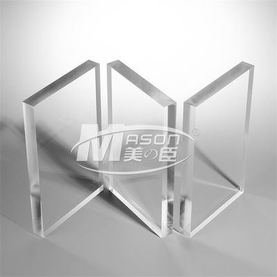 Hoja plástica de acrílico del molde claro y transparente de 4x8 pie 2m m para decorativo