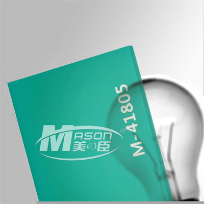 Láminas de plexiglás de color fundido Azul 4x8 pies Paneles de plástico para paredes