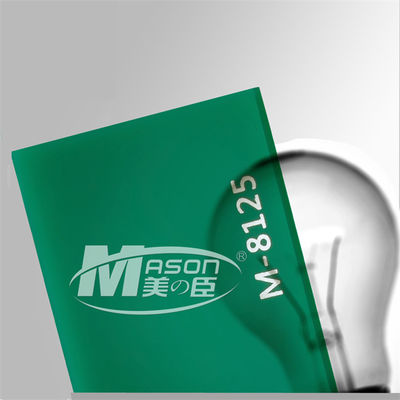 Hoja de acrílico del color del Muttahida Majlis-E-Amal 3m m 4m m 5m m del lucite para el corte del laser