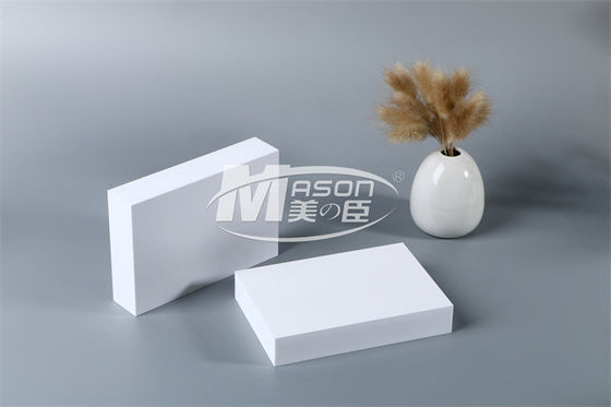 Tablero de encargo superficial duro 0.68g/cm3 de la espuma del PVC del tamaño del panel decorativo del PVC