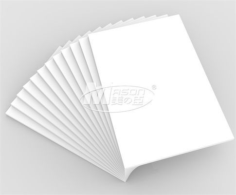 Blanco de los armarios de cocina hoja rígida 18m m de la espuma del PVC de 0,12 pulgadas los 4x8ft