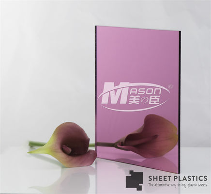 4 por el espejo plástico de 8 plexiglás corte a la medida las hojas de acrílico coloreadas del espejo del plexiglás