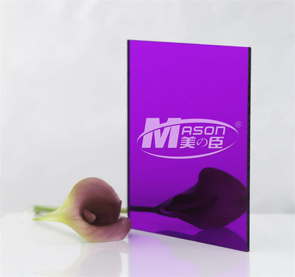 2 hojas plásticas del espejo de Mylar de la hoja de acrílico del espejo de la manera para los artes