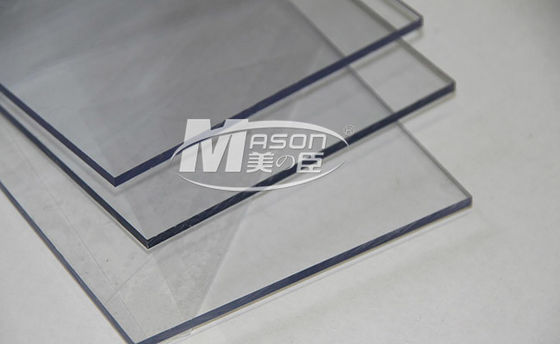 Hojas plásticas transparentes de la categoría alimenticia PETG con alto lustre