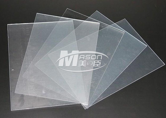 Hojas plásticas transparentes de la categoría alimenticia PETG con alto lustre