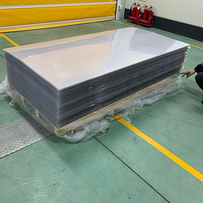 El plástico transparente de PETG cubre 0.8m m 1.0m m 1.5m m 2m m