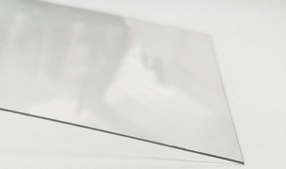 Transparente óptico PETG de 0,5 milímetros de la hoja plástica fina del claro