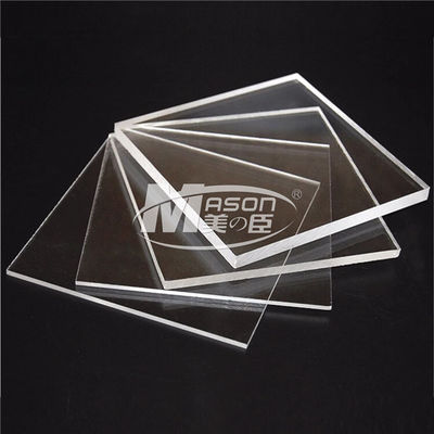 Alta hoja 1220x2440 milímetro del plexiglás del acrílico del lustre 3mm-20m m transparente