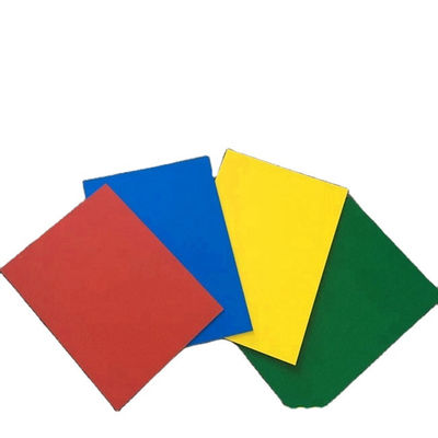 La hoja plástica del color de la hoja del ABS negro blanco de las láminas de plástico 3m m cortó a la medida