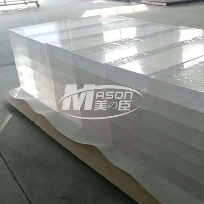 Piscina de acrílico del acuario de los pescados del molde PMMA del 100% de la hoja gruesa pura del plexiglás