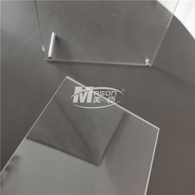 Hoja de acrílico 100% del rasguño anti transparente del lucite de la Virgen 1/4 pulgada 48' X96 PMMA