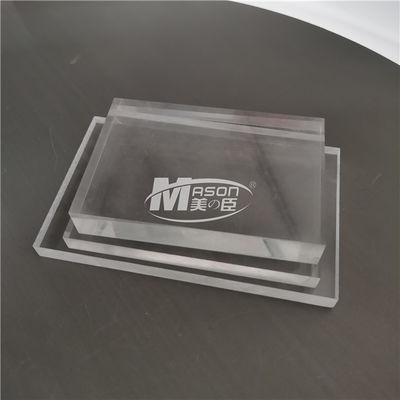 Hoja de acrílico echada cristalina 100% de la hoja del plexiglás del lucite 8x4 de la Virgen