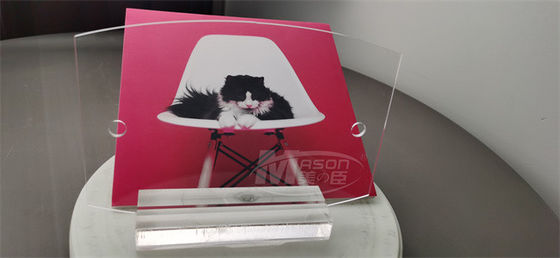 El plástico transparente del plexiglás de 1/8 pulgada del ESD cubre el grueso de 2m m