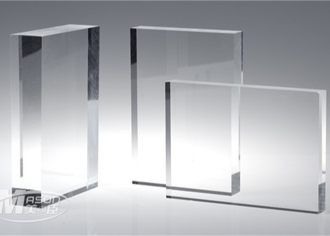 hoja de cristal plástica transparente de la hoja de acrílico 1220x2440m m clara de 4m m