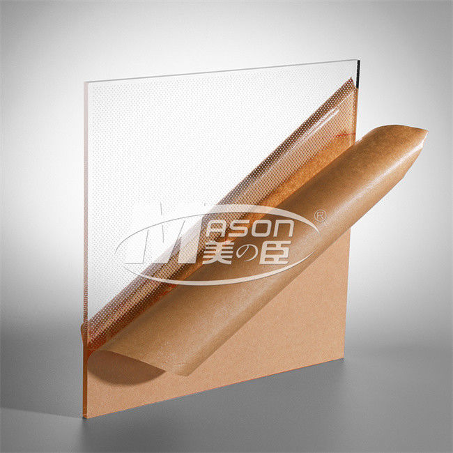 Placa de acrílico 100% de la hoja de la Virgen de la hoja plástica de acrílico clara material del plexiglás