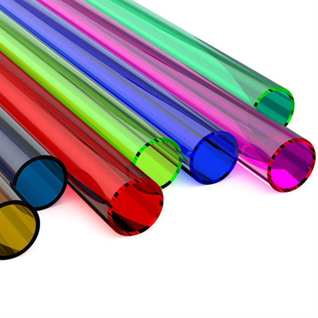 4m m 5m m 6 milímetros modificaron cualquier tubo de acrílico del tubo para requisitos particulares del plástico transparente del color del tamaño