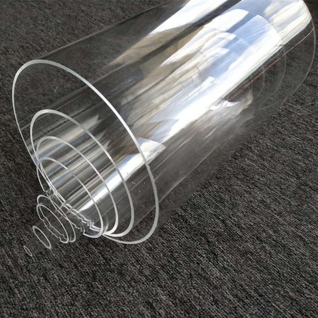 Tubos Roces de TransparentAcrylic a partir 5m m OD hasta 1500m m