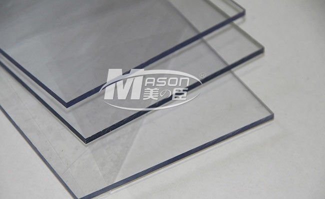 Hojas plásticas transparentes de la categoría alimenticia PETG con alto lustre