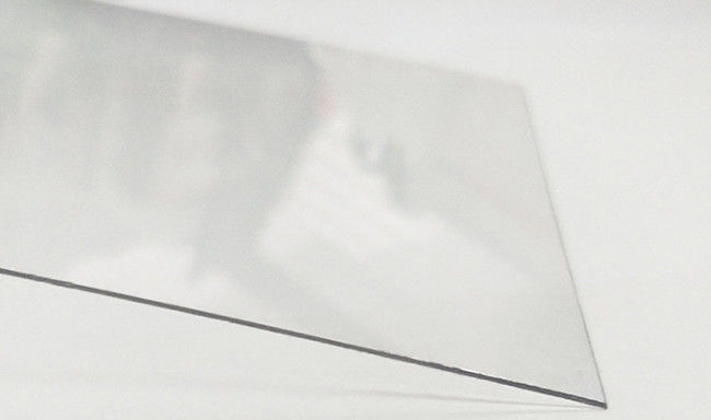 Transparente óptico PETG de 0,5 milímetros de la hoja plástica fina del claro
