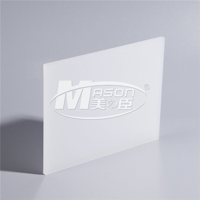 Pies transparentes de Opal White Color Acrylic Sheet 4x8
