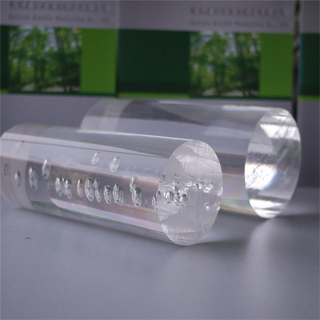Los tubos de acrílico Roces de la longitud el 15cm del diámetro 4m m sacan Rod de acrílico redondo transparente