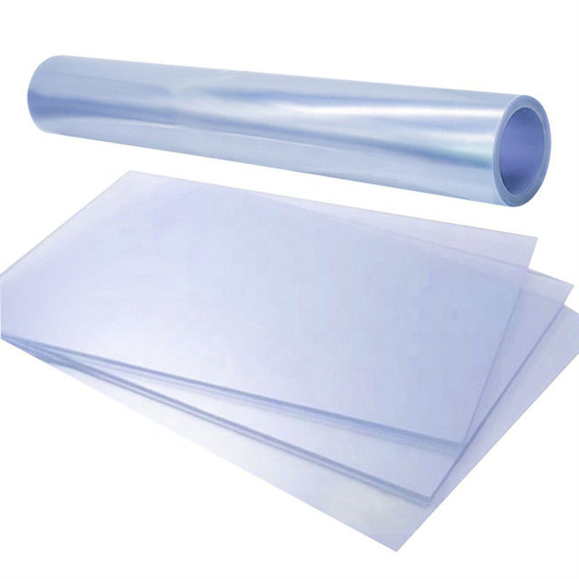 Hoja rígida transparente rígida plástica 1220x2440m m del PVC de la película 0.5m m del PVC