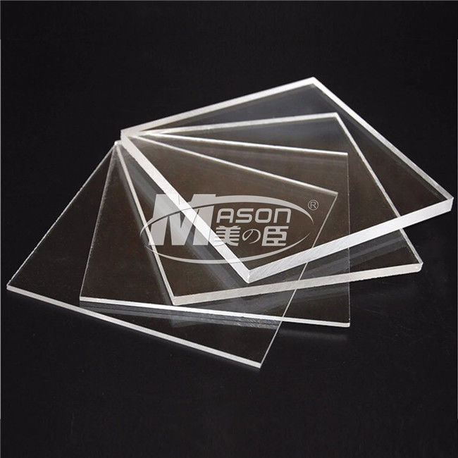 Alta hoja 1220x2440 milímetro del plexiglás del acrílico del lustre 3mm-20m m transparente