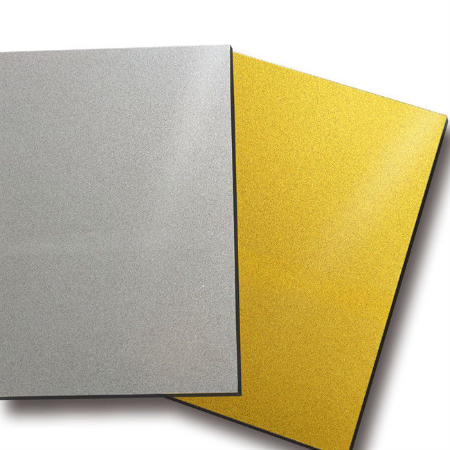 1m m 2m m 3m m 4m m 4x8 pie colorearon el oro blanco de la hoja plástica dura del ABS