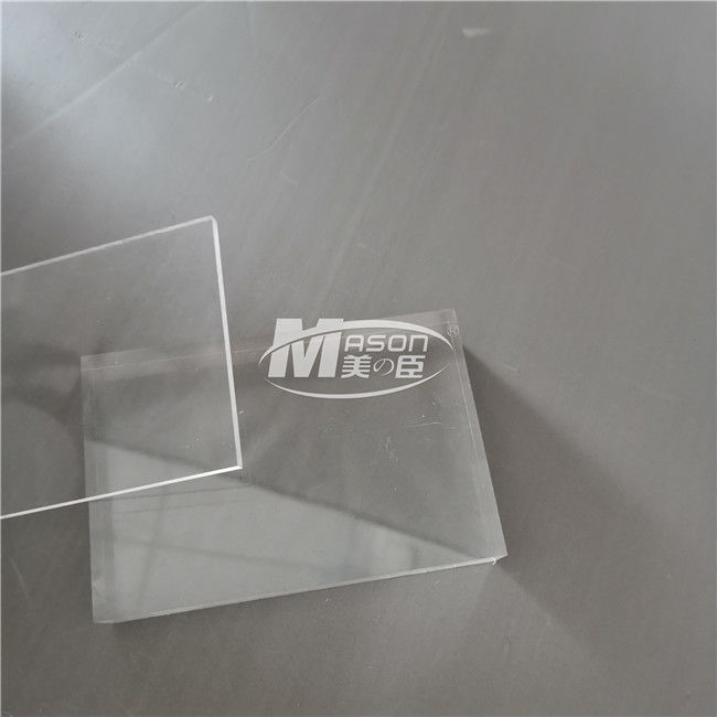 hoja plástica de acrílico del plexiglás claro de acrílico resistente del plexiglás del rasguño 1220x2440 de 6m m