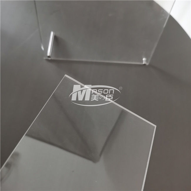 Hoja de acrílico 100% del rasguño anti transparente del lucite de la Virgen 1/4 pulgada 48' X96 PMMA