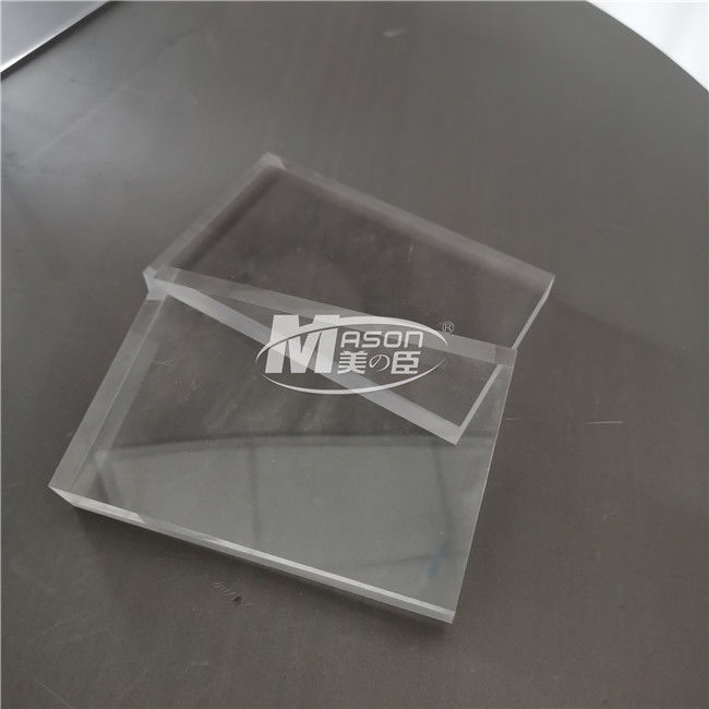 Hoja de acrílico ignífuga a prueba de calor incombustible de Pmma del lucite de alto nivel