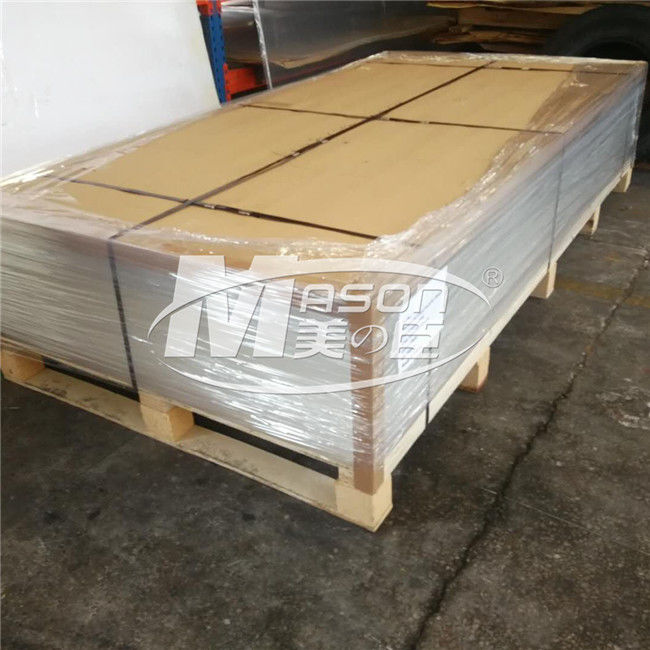 plexiglás resistente 1220x2440 del tablero de 3m m del rasguño de acrílico del plexiglás