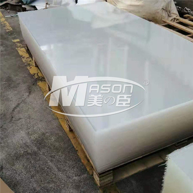 cubierta de acrílico resistente de la película del rasguño PE de 5m m 1220x2440m m