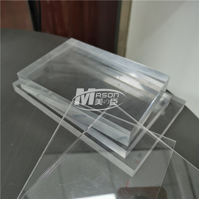 100% hoja de acrílico incombustible los 4ft los x 8ft del molde claro de la Virgen PMMA 4m m