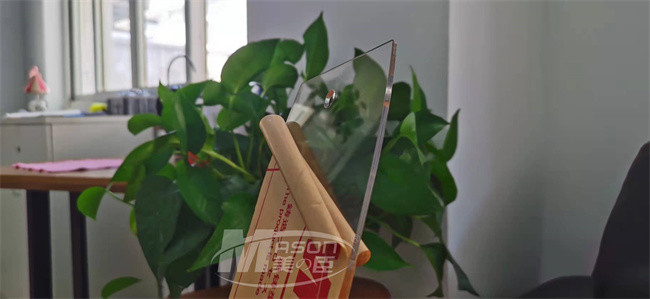 Hoja de acrílico del plexiglás del grueso 8m m ESD para la muestra de publicidad